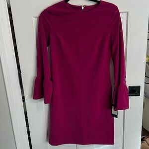 Magenta Tommy Hilfiger dress.
